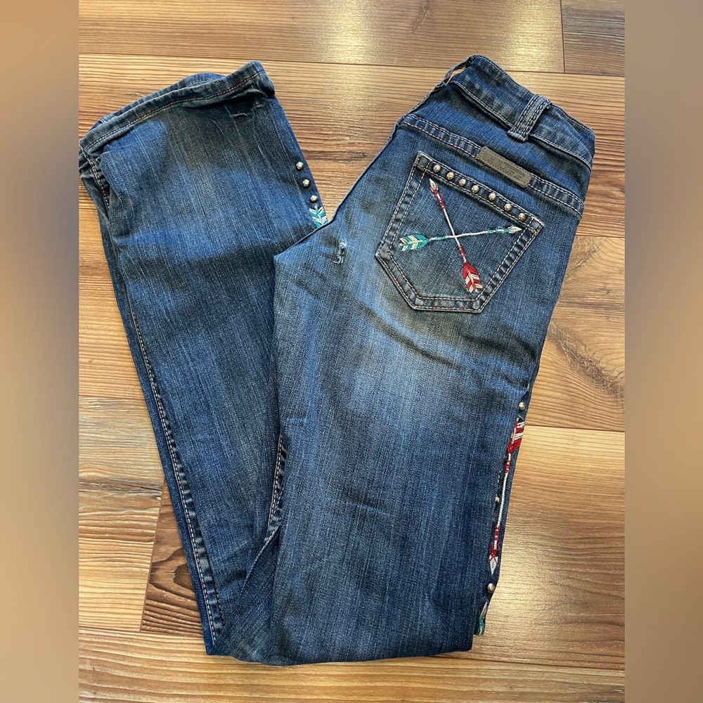 Woman’s bootcut cowgirl tough jeans